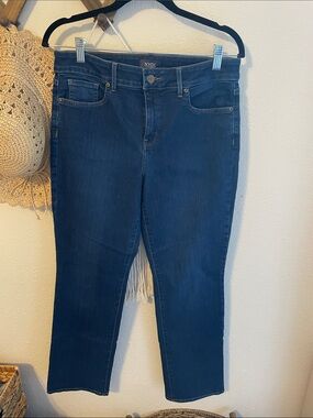 NYDJ Dark Indigo Marilyn Straight Jeans